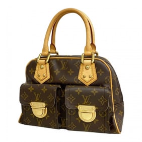 Louis Vuitton Monogram Manhattan PM Handbag M40026 Brown Women's P1732606