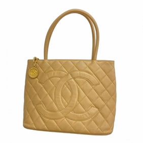 Chanel Reissue Tote Bag, Caviar Skin, Beige, Women's, P1730312