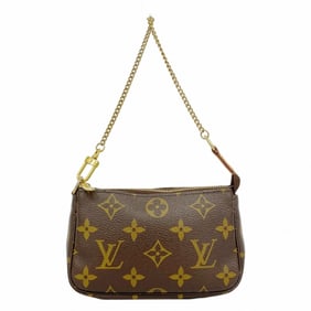Louis Vuitton Monogram Mini Pochette Accessoires M58009 Brown Women's P1729044