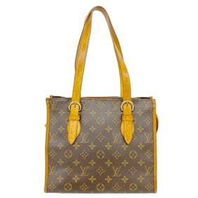 Louis Vuitton Monogram Popincourt Tote Bag M40007 Brown Women's P1729033