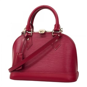 Louis Vuitton Epi Alma BB Handbag M40851 Fuchsia 2-Way Bag for Women P1725980