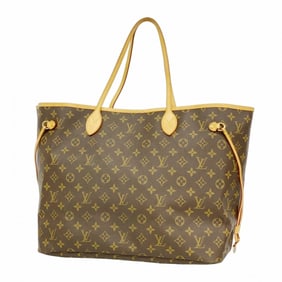 Louis Vuitton Monogram Neverfull GM Tote Bag M40157 Brown Women's P1752430