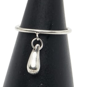 Tiffany & Co. Teardrop Ring, SV925 Silver, Women's