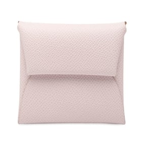 Hermès Bastia Wallet/Coin Case, Pink, Epsom Leather, Women's, HERMES
