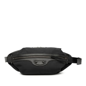 Balenciaga NeoLift Body Bag/Waist Bag 341628 Black Nylon and Leather Men's BALENCIAGA