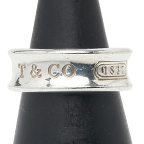 Tiffany & Co. 1837 Narrow Ring, 925 Sterling Silver, Women's