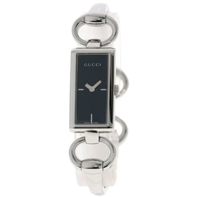 Gucci YA119 Square Face Stainless Steel Watch for Women