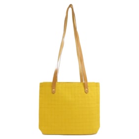 Hermes Amedaba Shoulder Bag Canvas Women's