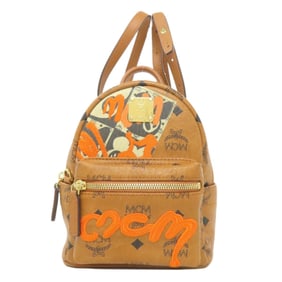 MCM logo backpack/daypack PVC women's