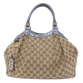Gucci 211944 Sukey GG Canvas Handbag for Women