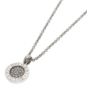 Bvlgari Diamond Necklace in 18K White Gold for Women