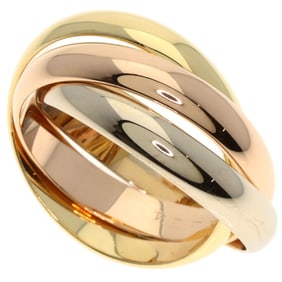 Cartier Trinity #57 Ring, 18K Yellow Gold, 18KWG, 18KPG, Women's