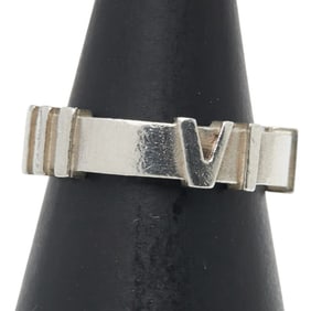 Tiffany & Co. 2006 Limited Edition Atlas Ring, SV925 Silver, Women's. TIFFANY