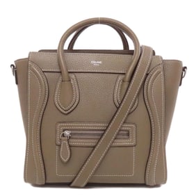 Celine Luggage Nano 2-Way Handbag in Calfskin for Women