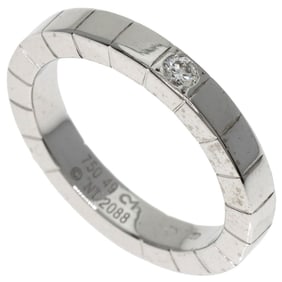 Cartier Lanier 1P Diamond #49 Ring in 18K White Gold for Women