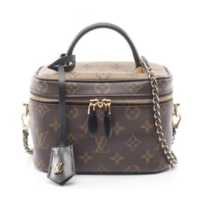 Louis Vuitton Vanity NV PM Monogram Reverse Handbag, Coated Canvas and Leather, Women's, Brown