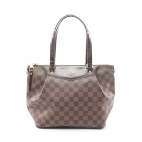 Louis Vuitton Westminster PM Damier Ebene Tote Bag, Coated Canvas and Leather, Brown, Women's,