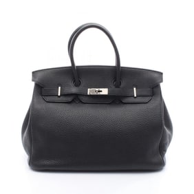 Hermes Birkin 35 Togo Handbag, Women's, Black
