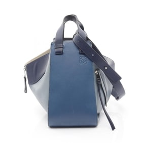 LOEWE HAMMOCK MEDIUM Hammock Medium Tricolor Handbag Leather Women's Blue