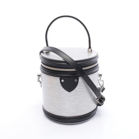 Louis Vuitton Cannes Epi Leather Handbag, Women's, Silver and Black, M55316
