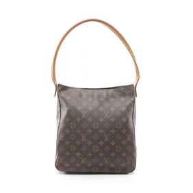 Louis Vuitton Looping GM Monogram Shoulder Bag, Coated Canvas and Leather, Women's, Brown, M51145