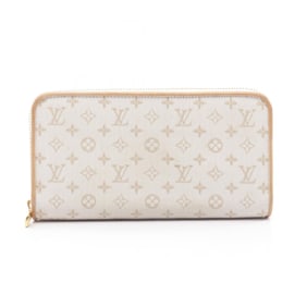 Louis Vuitton Zippy Wallet Monogram Mini Mastic Round Long Wallet, Canvas and Leather, Women's,
