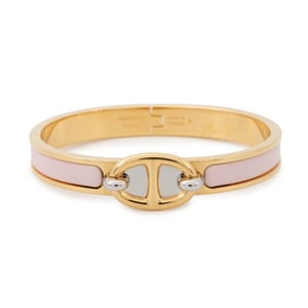 Hermes Hermès Chaine d'Ancre Mini Click PM Bracelet in Rose Candor