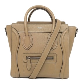 Celine Luggage Nano 2-Way Handbag in Calfskin for Women