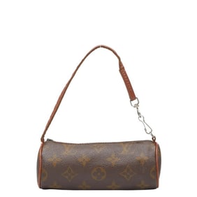 Louis Vuitton Monogram Papillon 30 Accessory Pouch M51385 Brown Leather Women's LOUIS VUITTON