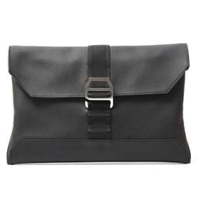 Hermes Men's City Slide Clutch Bag Y Stamp Taurillon Cristobal Black HERMES