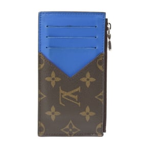 Louis Vuitton Men's Wallet Coin Card Holder Color Mania Monogram Macassar Business Holder/Card Case
