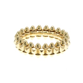 Cartier Crash De Cartier Ring SM B4229852 Pink Gold (18K) Fashion No Stone Band Ring Pink Gold