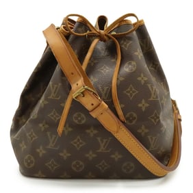 LOUIS VUITTON Monogram Petit Noe Shoulder Bag, Model M42226