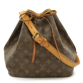 LOUIS VUITTON Monogram Petit Noe Shoulder Bag, Model M42226