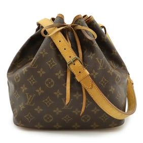 LOUIS VUITTON Monogram Petit Noe Shoulder Bag, Model M42226