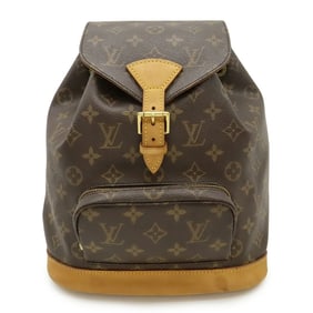 LOUIS VUITTON Monogram Montsouris MM Backpack Shoulder Bag M51136