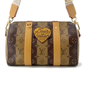 Louis Vuitton Monogram Stripe City Keepall Shoulder Bag M45963, NIGO Collaboration, LV Squared