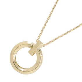Tiffany & Co. T-One Circle Necklace, 18K Yellow Gold