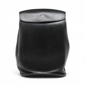 Hermes Hermès Sacoche Pourcel Box Calf Leather Backpack Bag for Men