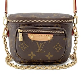 Louis Vuitton Monogram Mini Bum Bag M82335, a 2-way shoulder bag.