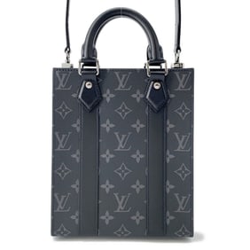 Louis Vuitton Monogram Eclipse Sac Plat Mini M46453 Shoulder Bag in Black
