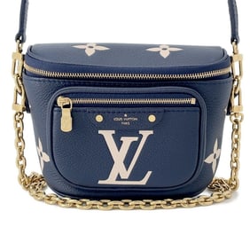 Louis Vuitton Monogram Empreinte Mini Bum Bag M85636 Chain Shoulder
