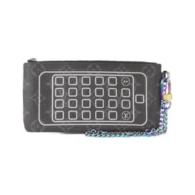 Louis Vuitton Monogram Eclipse Flash iPhone Pouch M64433