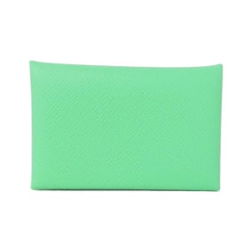 Hermes Hermès Calvi Verso 078475CK Business Card Case
