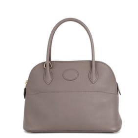 Hermes Hermès Bolide 27 Etain Epsom Handbag with D Stamp, 2-Way Shoulder Bag