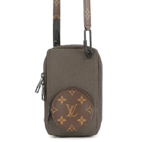 Louis Vuitton Taiga Monogram Phone Box Shoulder Bag M30581 LOUIS VUITTON