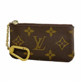 Louis Vuitton Monogram Pochette Cle Wallet/Coin Case M62650 Brown Men's/Women's