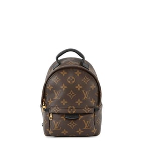 Louis Vuitton Monogram Palm Springs Backpack Mini M41562 Black