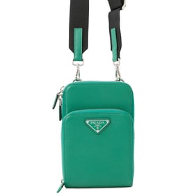 Prada Triangle Smartphone Shoulder Bag, Saffiano, 2ZH126 PRADA