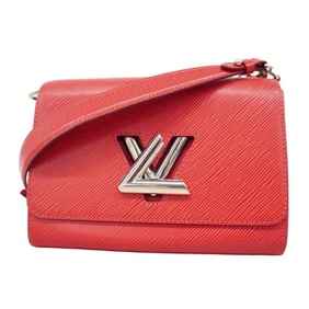 Louis Vuitton Epi Twist MM Shoulder Bag M50523 Coquelicot Women's